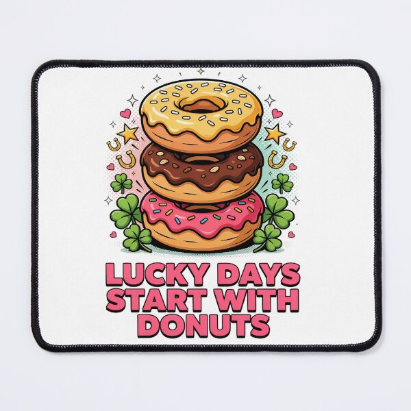 Item preview, Stacked Donuts Lucky Charms designed and sold by Squiggle Happy.