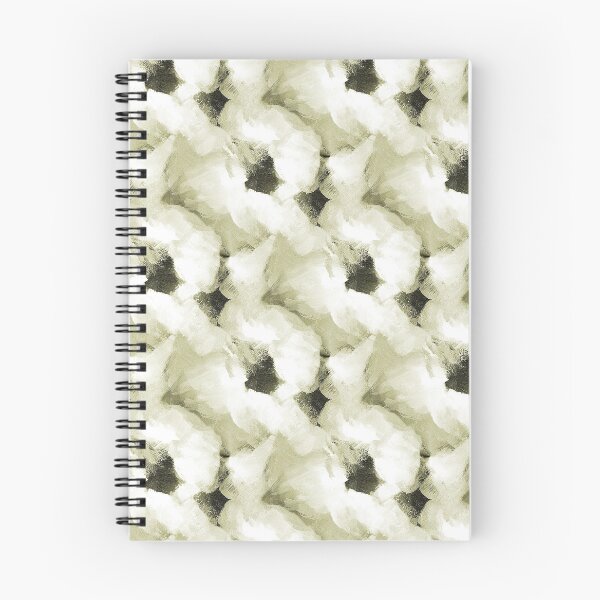 Item preview, Painterly Soft Abstract Flowers in Green designed and sold by Artistestella.