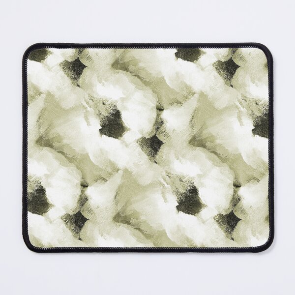 Item preview, Painterly Soft Abstract Flowers in Green designed and sold by Artistestella.
