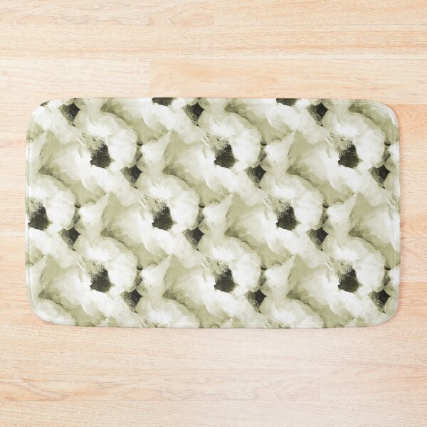 Item preview, Painterly Soft Abstract Flowers in Green designed and sold by Artistestella.