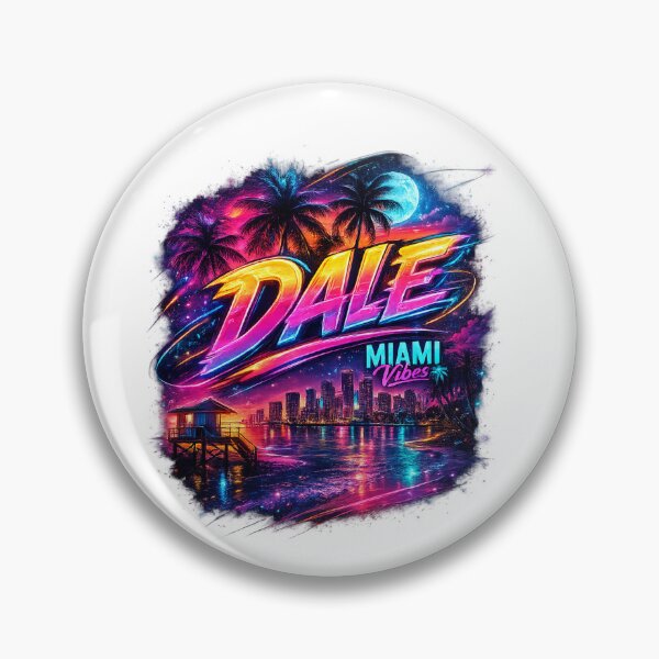 Item preview, DALE Miami Vibes Neon Retro Future designed and sold by afr-saad.