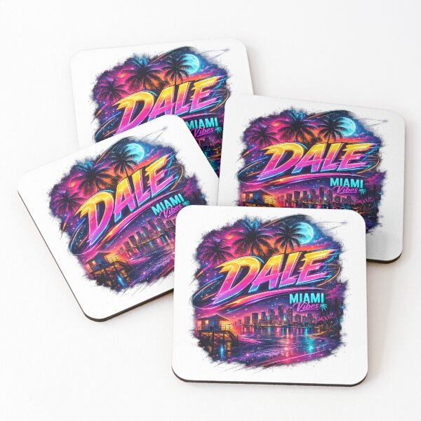 Item preview, DALE Miami Vibes Neon Retro Future designed and sold by afr-saad.