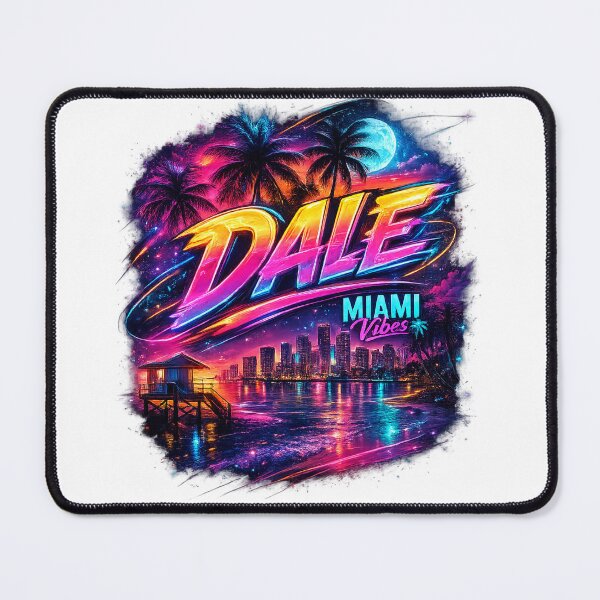 Item preview, DALE Miami Vibes Neon Retro Future designed and sold by afr-saad.