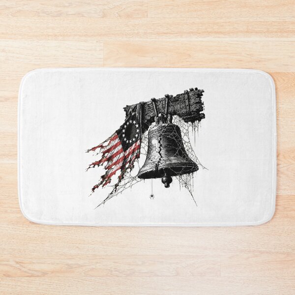 Item preview, Distressed Betsy Ross Flag Gothic Liberty Bell Cobweb designed and sold by chattsuede.
