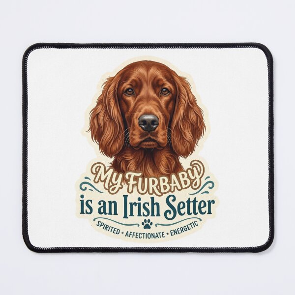 Item preview, My Irish Setter Dog Owner Pet Companion Design designed and sold by CdnVeteranGraphics .