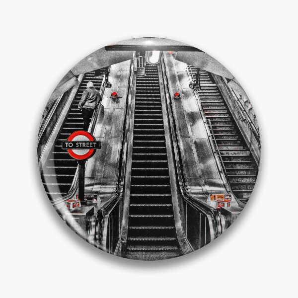 Item preview, St Paul's Underground Station Escalators designed and sold by Radiocafe.