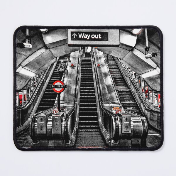 Item preview, St Paul's Underground Station Escalators designed and sold by Radiocafe.