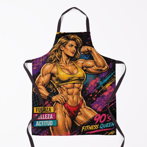 Item preview, Strong and Sexy Fitness Queen Comic 90s designed and sold by JonelleTshirts.