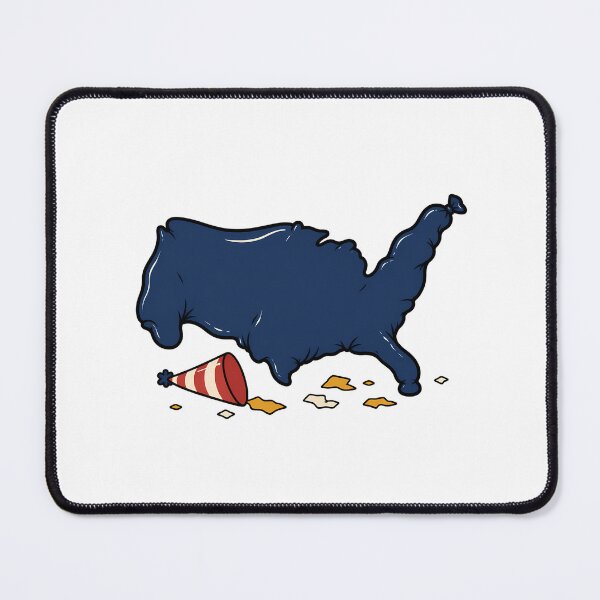 Item preview, USA Map Balloon Party Patriotic 4th of July Celebration designed and sold by chattsuede.