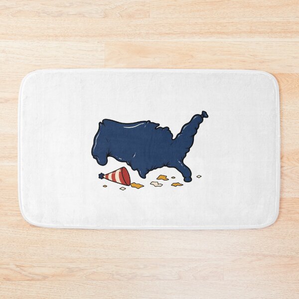 Item preview, USA Map Balloon Party Patriotic 4th of July Celebration designed and sold by chattsuede.