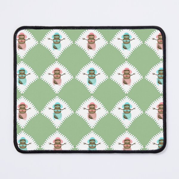 Item preview, Harlequin Quilt Design Part of Coastal Christmas Collection in Pink, Blue and Sand designed and sold by PD-Coastal.