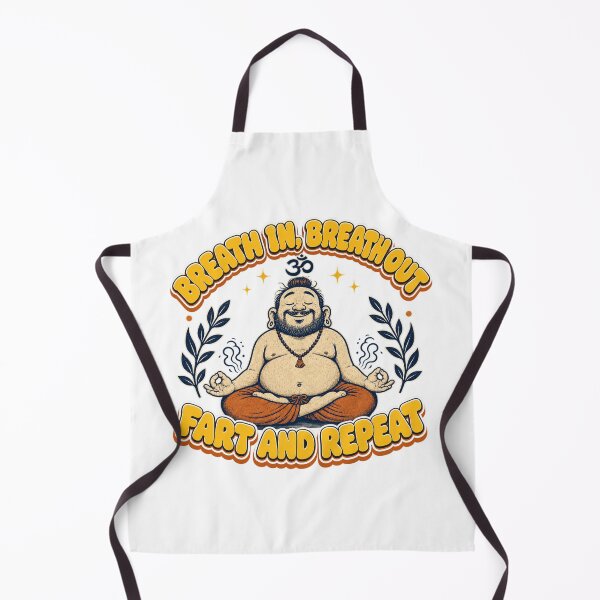 Item preview, Funny Yoga Meditation Cartoon designed and sold by fide-inc.