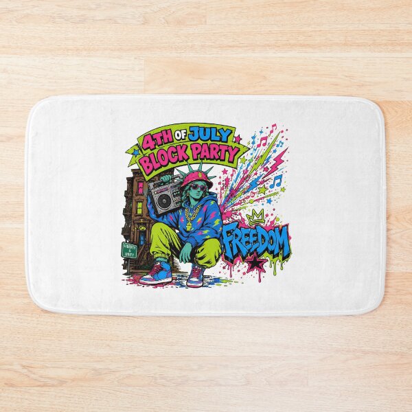 Item preview, Lady Liberty Boombox 4th of July Streetwear designed and sold by chattsuede.
