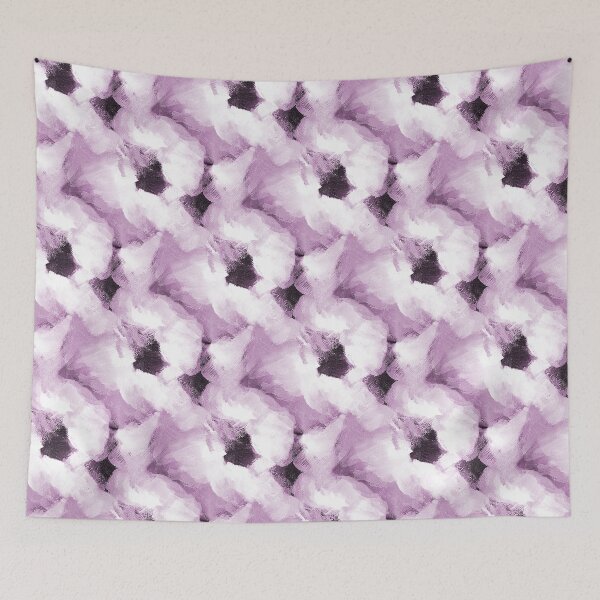 Item preview, Painterly Soft Abstract Flowers in Pink designed and sold by Artistestella.