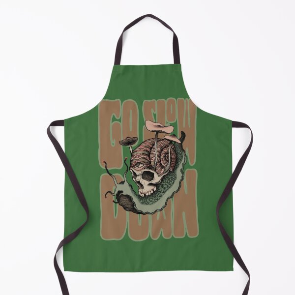 Item preview, Go Slow Down — Psychedelic Skull Snail Mushroom Art designed and sold by Jaes Bidwell Tattoo Artist Margaret River .