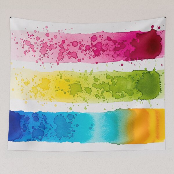 Item preview, Vibrant Watercolor Brush Strokes designed and sold by PixorStudio.