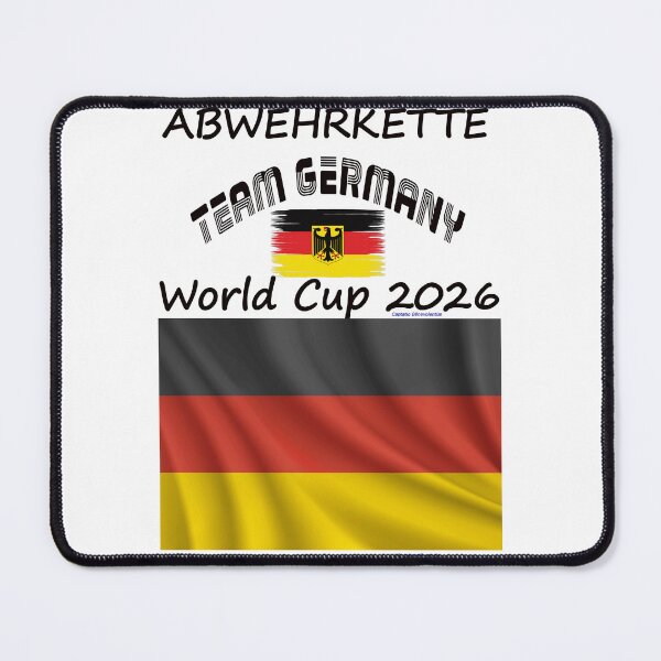 Item preview, Team Germany Fan T‑Shirt WM 2026 football outfit designed and sold by cabevo.