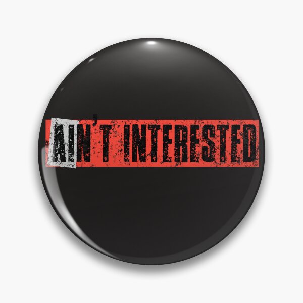 Item preview, STOP AI / Anti-AI Symbol - AIn't interested designed and sold by Frank J. Art.