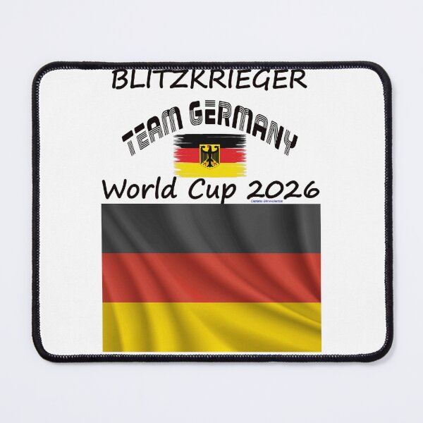Item preview, Team Germany Fan T‑Shirt WM 2026 football outfit designed and sold by cabevo.
