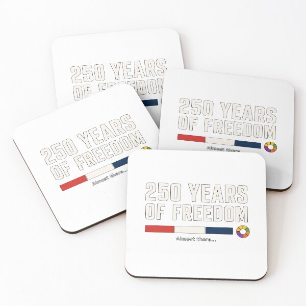 Item preview, 250 Years of Freedom Almost There American Countdown designed and sold by chattsuede.