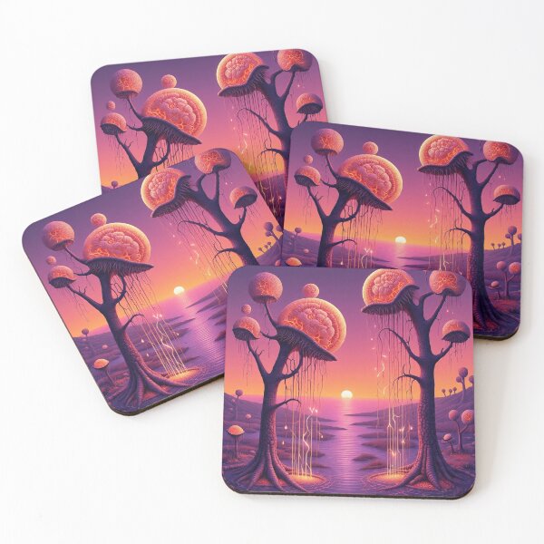 Item preview, Brain Forest Sunset designed and sold by dropsock.