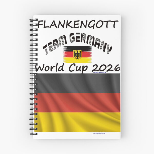 Item preview, Team Germany Fan T‑Shirt WM 2026 football outfit designed and sold by cabevo.