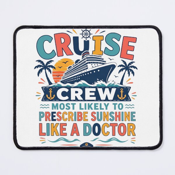 Item preview, Most Likely to Prescribe Sunshine Like a Doctor – Funny Family Cruise Crew Matching – Physician Vacation  designed and sold by Winarrts.