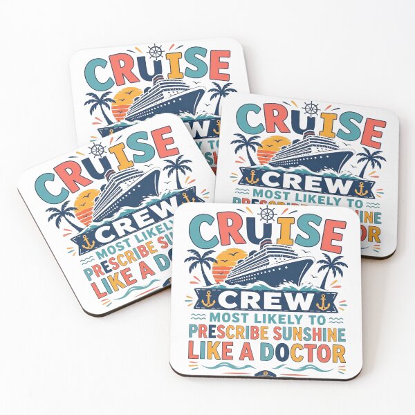 Item preview, Most Likely to Prescribe Sunshine Like a Doctor – Funny Family Cruise Crew Matching – Physician Vacation  designed and sold by Winarrts.
