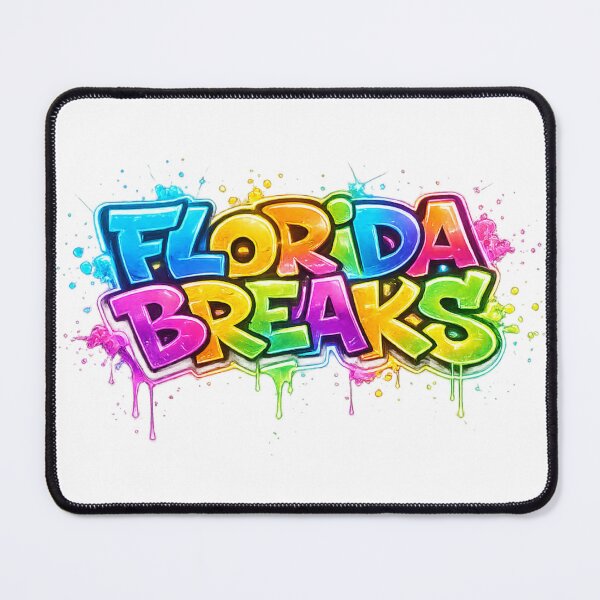 Item preview, Florida Breaks Neon Graffiti Vacation Design designed and sold by afr-saad.