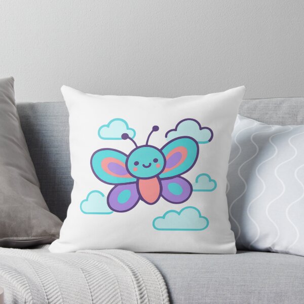 Item preview, Transform and Grow Butterfly - Inspirational Kawaii Sticker designed and sold by foryouandyours.