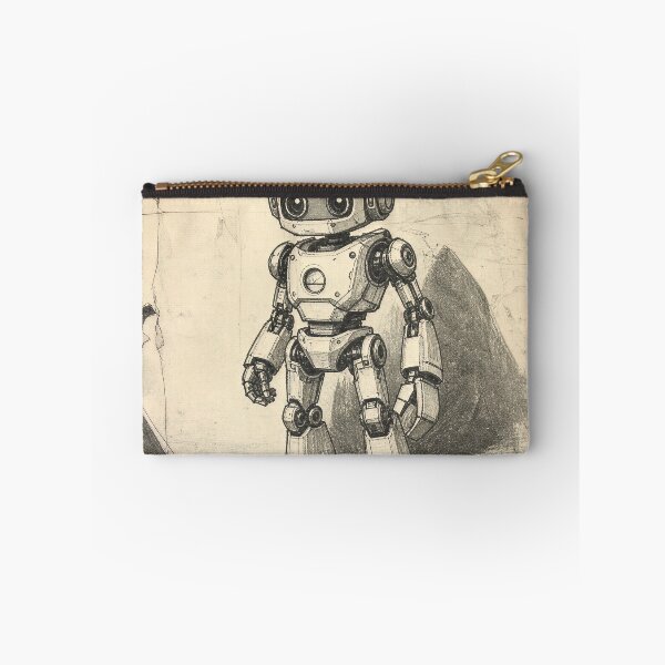 Item preview, Robot Sketch #2 designed and sold by DroneWorks Creative.