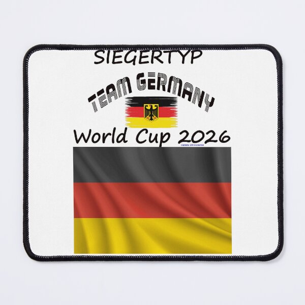 Item preview, Team Germany Fan T‑Shirt WM 2026 football outfit designed and sold by cabevo.