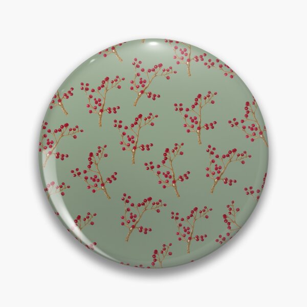 Item preview, Elegant Red Berry Botanical Pattern | color 5 designed and sold by Asmaa Abdul-Azim.