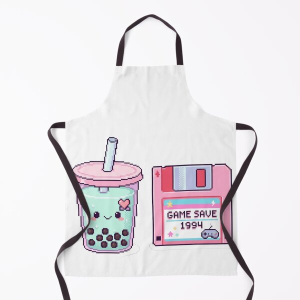 Item preview, Pixel Art Boba Tea 90s Computer Aesthetic - Kawaii Gamer designed and sold by Retro Mood Co.