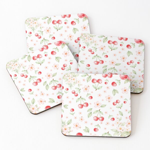 Item preview, Cherry Blossom Orchard Watercolor Pattern designed and sold by pola-pola.