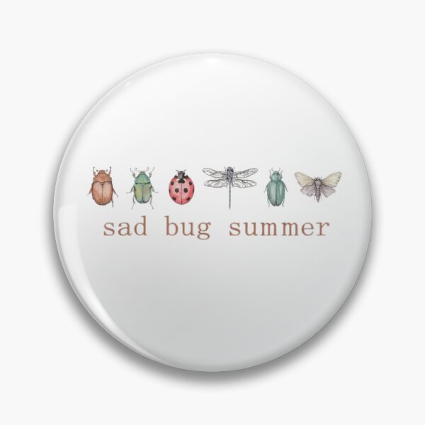 Item preview, Sad Bug Summer Funny Insect Inspired Indie Aesthetic designed and sold by ZACK ART.