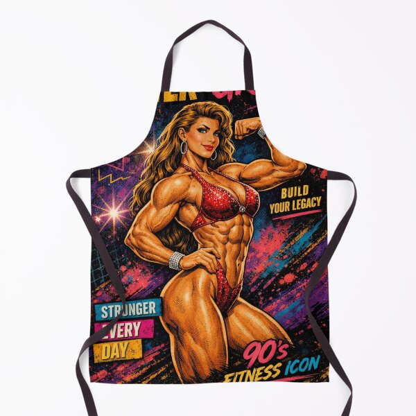 Item preview, Power and Grace Icon Fitness Comic 90s designed and sold by JonelleTshirts.