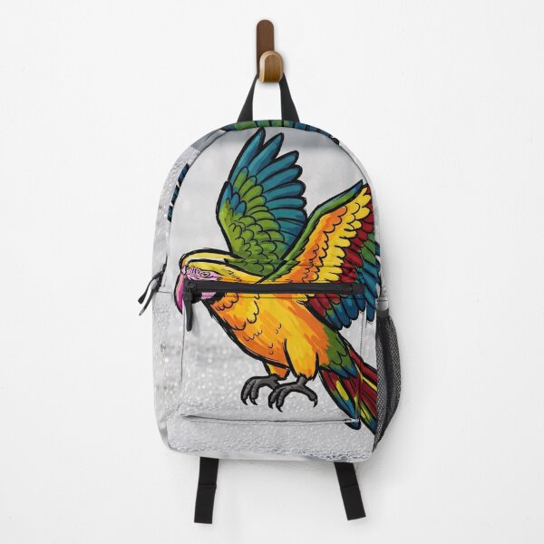 Item preview, Vibrant Macaw in Flight designed and sold by PixorStudio.