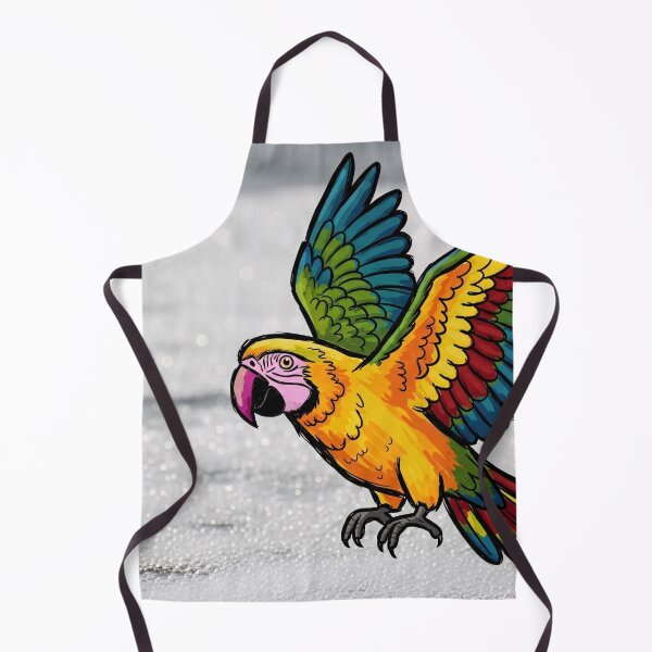 Item preview, Vibrant Macaw in Flight designed and sold by PixorStudio.