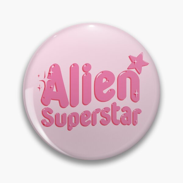 Item preview, Alien Superstar, Pink Aesthetic Motivational Girl Power Art, Manifestation Quotes, Girlypop Vibes designed and sold by SpringTeaDesigns.