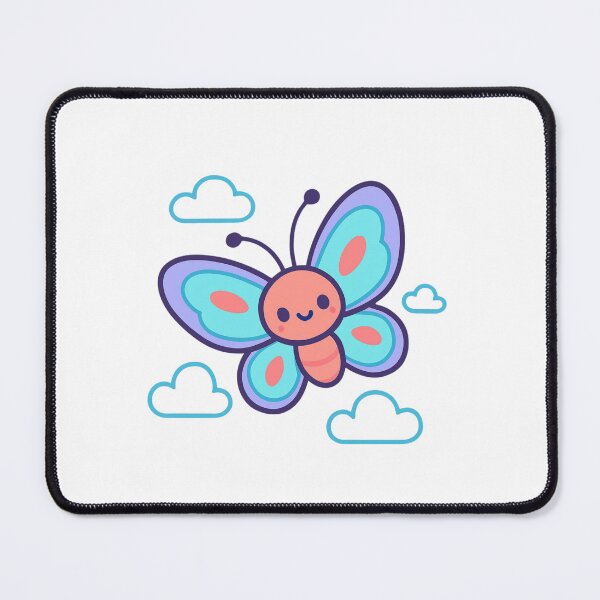 Item preview, Transform and Grow Butterfly - Inspirational Kawaii Sticker designed and sold by foryouandyours.