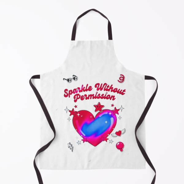 Item preview, Glitter Heart Club – Y2K Aesthetic Sticker Design designed and sold by Mahilis.