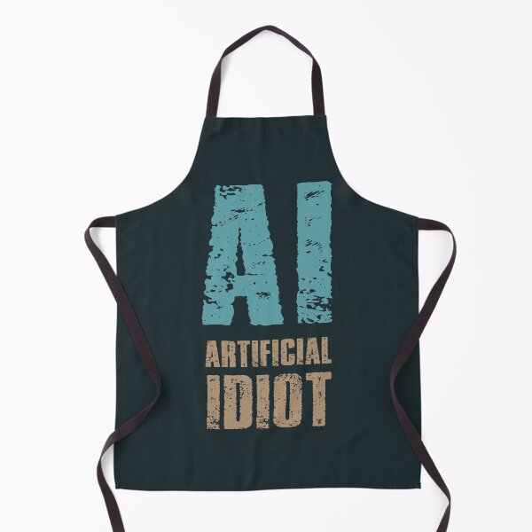 Item preview, Stop AI - Artificial Idiot designed and sold by Frank J. Art.