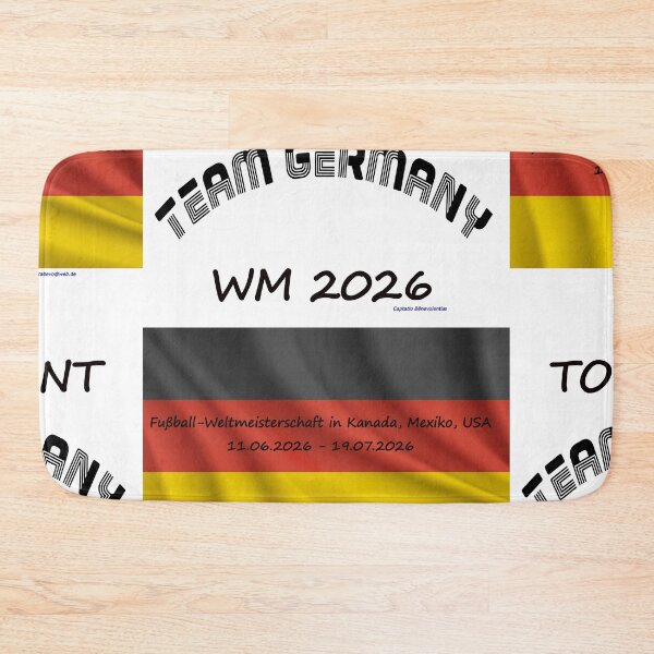 Item preview, world soccer cup team Germany 2026 designed and sold by cabevo.