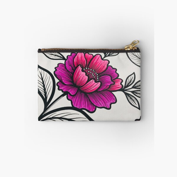 Item preview, Magenta Peony Ink Illustration designed and sold by PixorStudio.