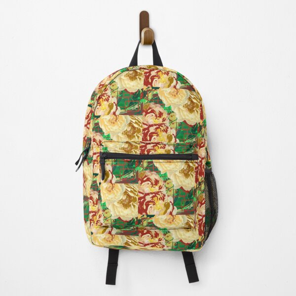 Item preview, Yellow Rose & Peony Splatter Cottagecore Aesthetic Art designed and sold by RAHKELROYSUM.