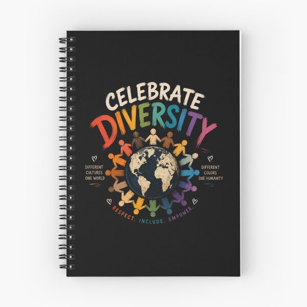 Item preview, Celebrate Diversity – Different Cultures One World Rainbow Unity designed and sold by RJACreative.