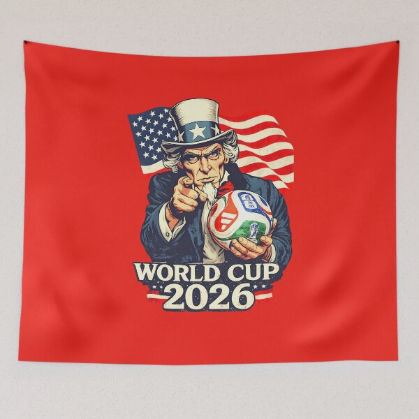 Item preview, USA World Cup 2026 Uncle Sam Soccer designed and sold by 07Saga01city.