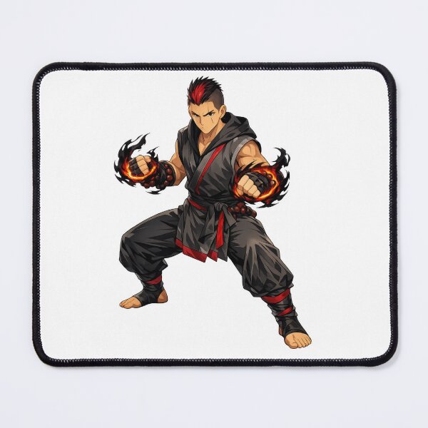 Item preview, Obsidian Flame Monk designed and sold by jgvisualarts.