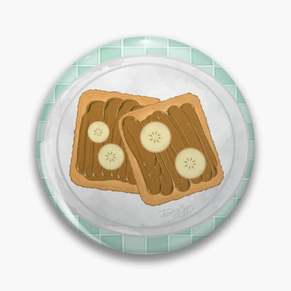 Item preview, Waffles w/ Nut Butter + Bananas (Version 3) designed and sold by digidoodles.